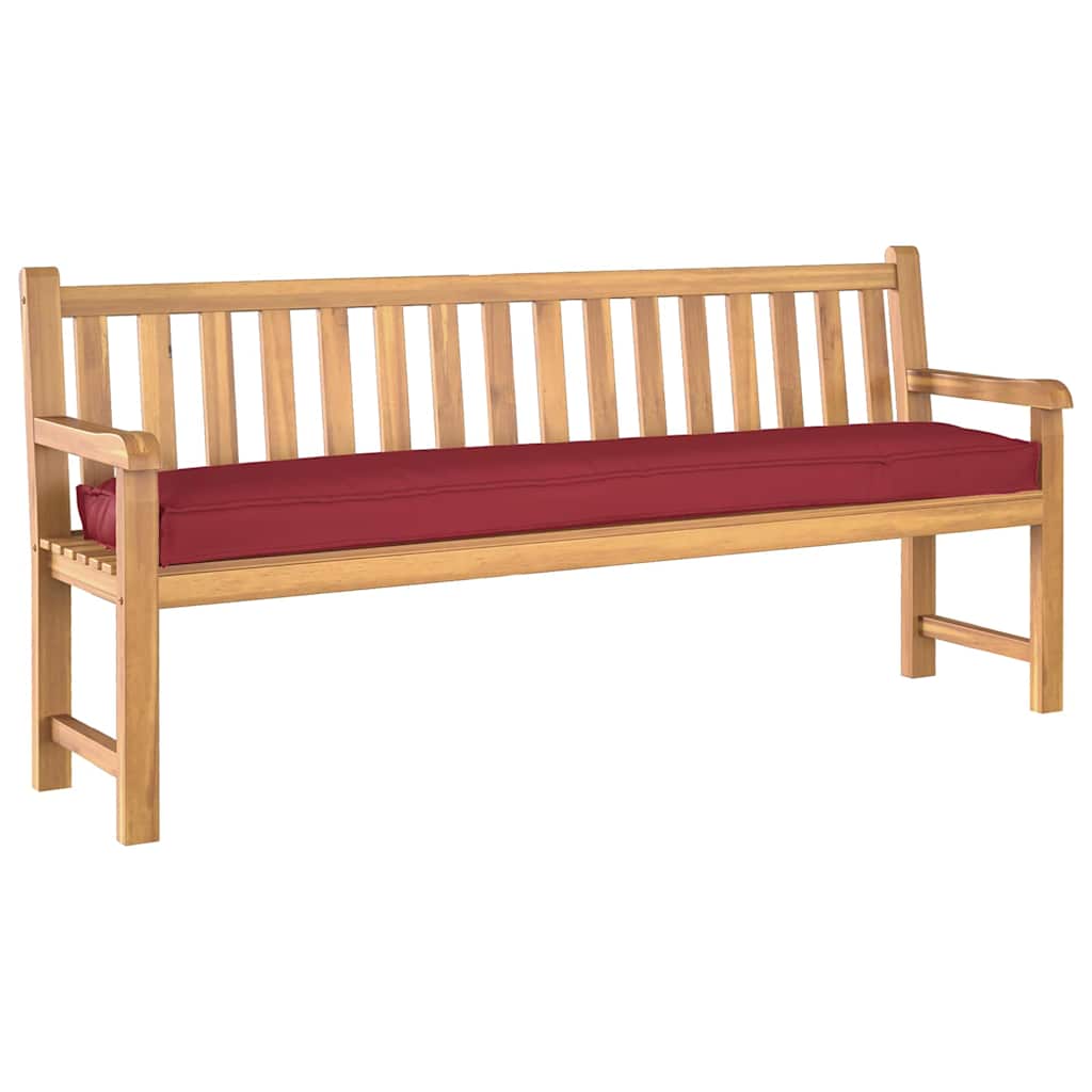 Set jastučića za palete 2 pcs Vinska crvena 200 x 40 x 8 cm