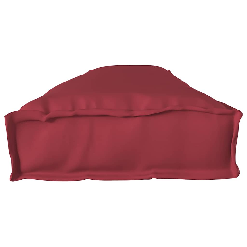 Set jastučića za palete 2 pcs Vinska crvena 200 x 40 x 8 cm