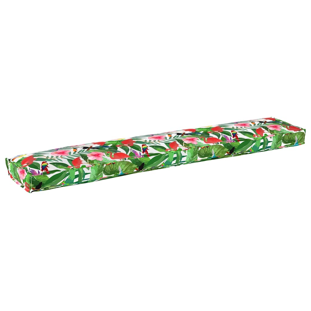 Set jastučića za palete 2 pcs Tropska džungla 200 x 40 x 8 cm