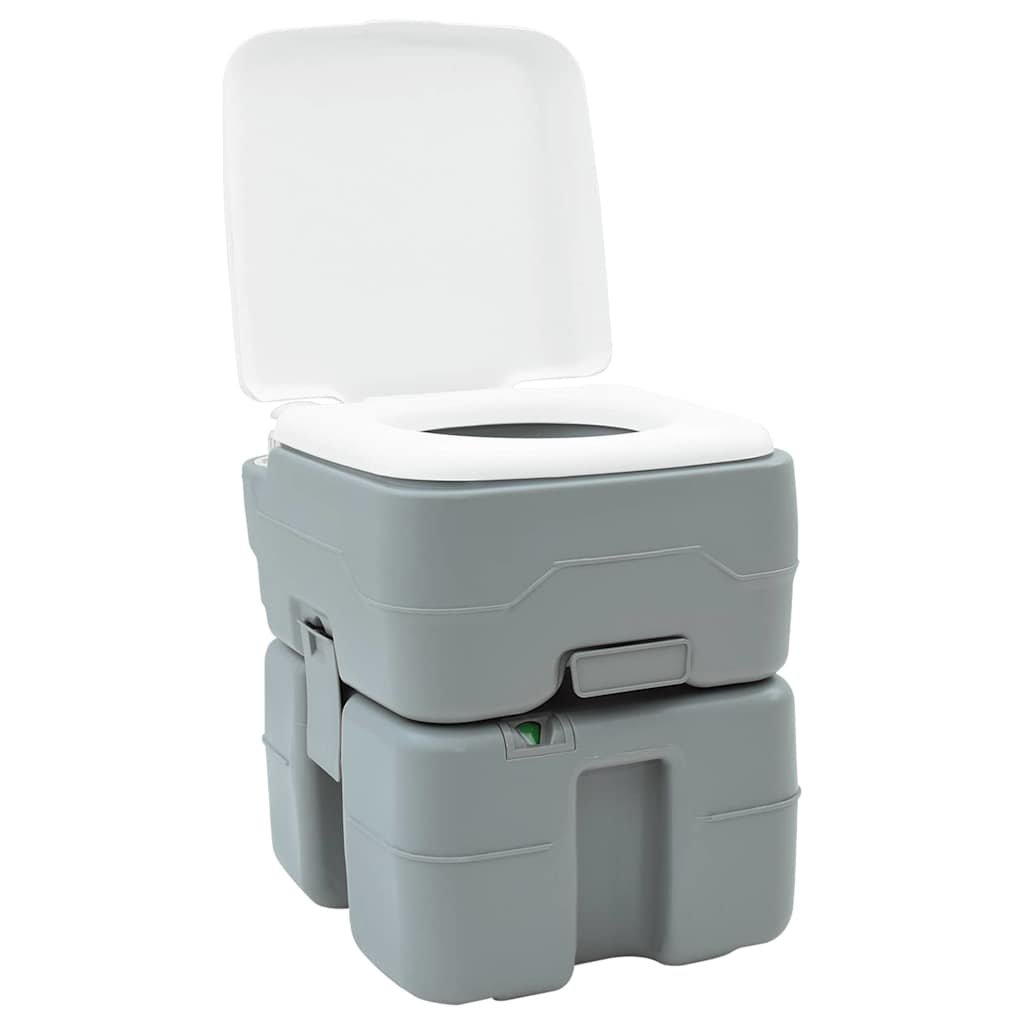 Kamperski WC Siva 41,5 x 36,5 x 42 cm Polietilen Visoke Gustoće