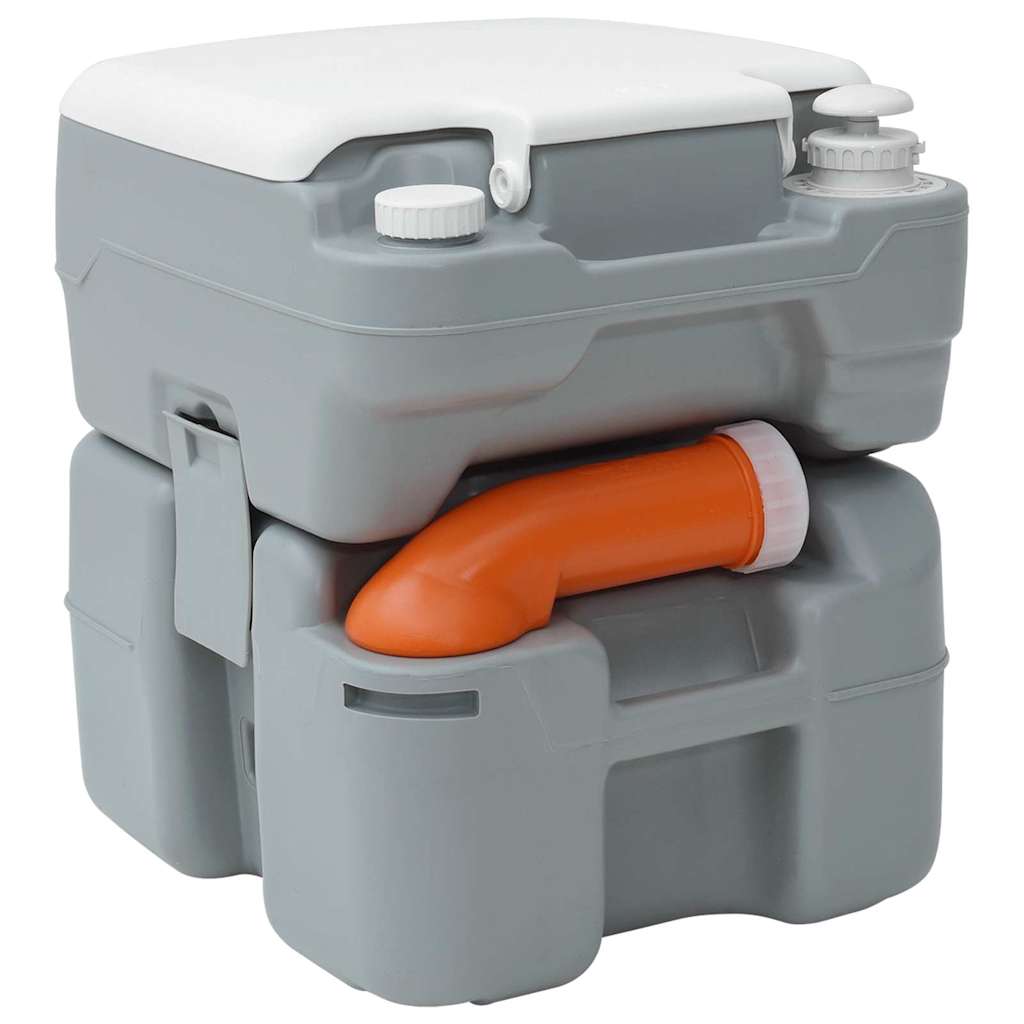 Kamperski WC Siva 41,5 x 36,5 x 42 cm Polietilen Visoke Gustoće