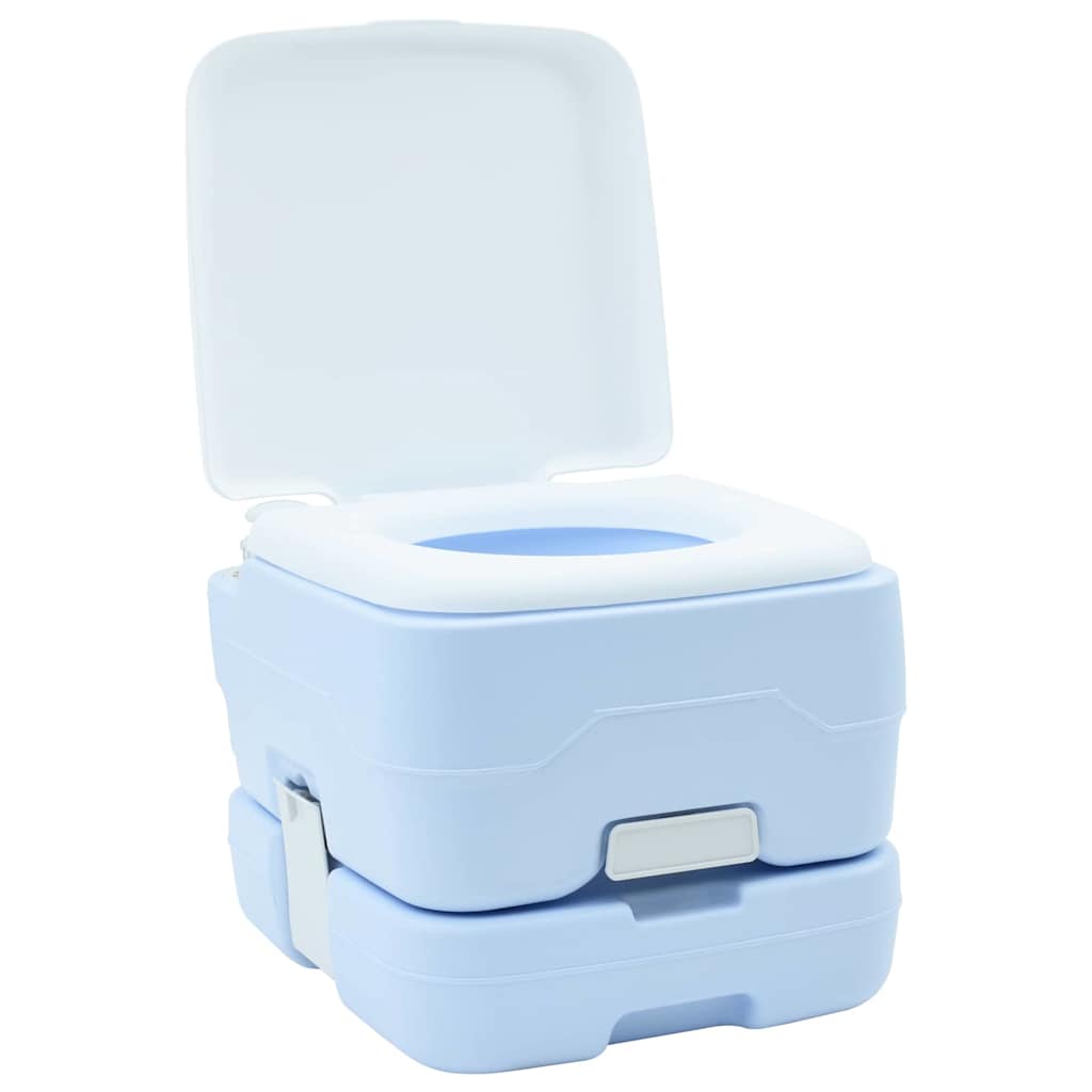 Kamperski WC Svijetloplava i bijela 41,5 x 36,5 x 30 cm