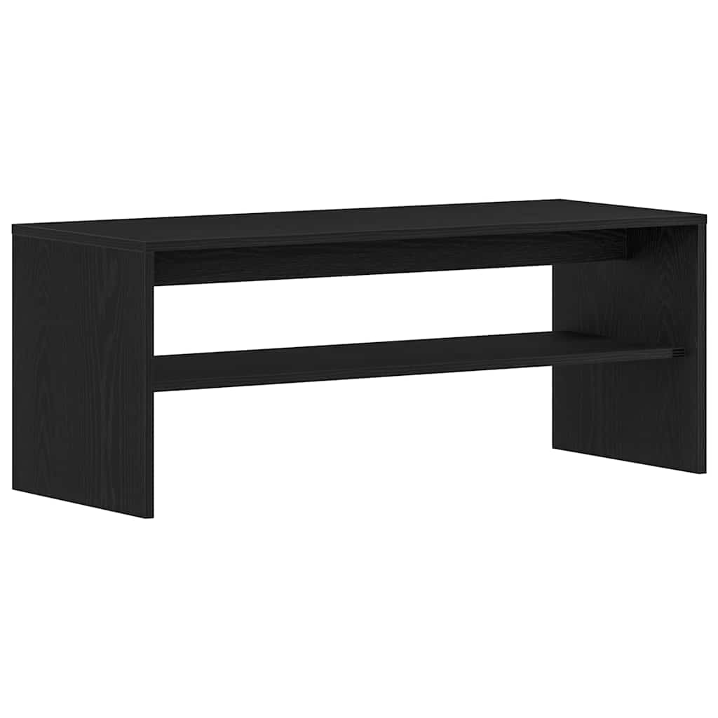 TV ormarić crni hrast 100x40x40 cm konstruirano drvo