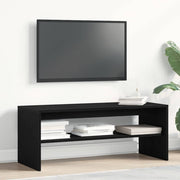 TV ormarić crni hrast 100x40x40 cm konstruirano drvo