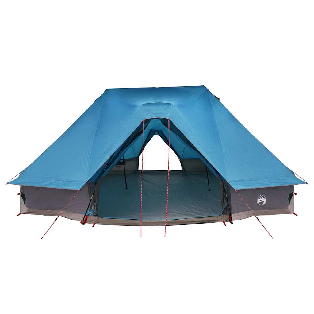 Tipi šator s krovom s pohranom Plava 680 x 430 x 270 cm taft
