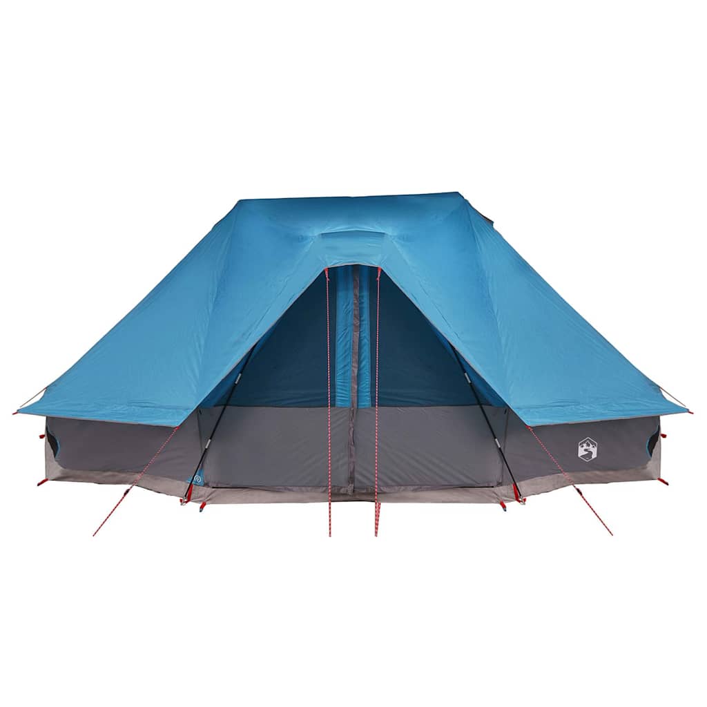 Tipi šator s krovom s pohranom Plava 680 x 430 x 270 cm taft