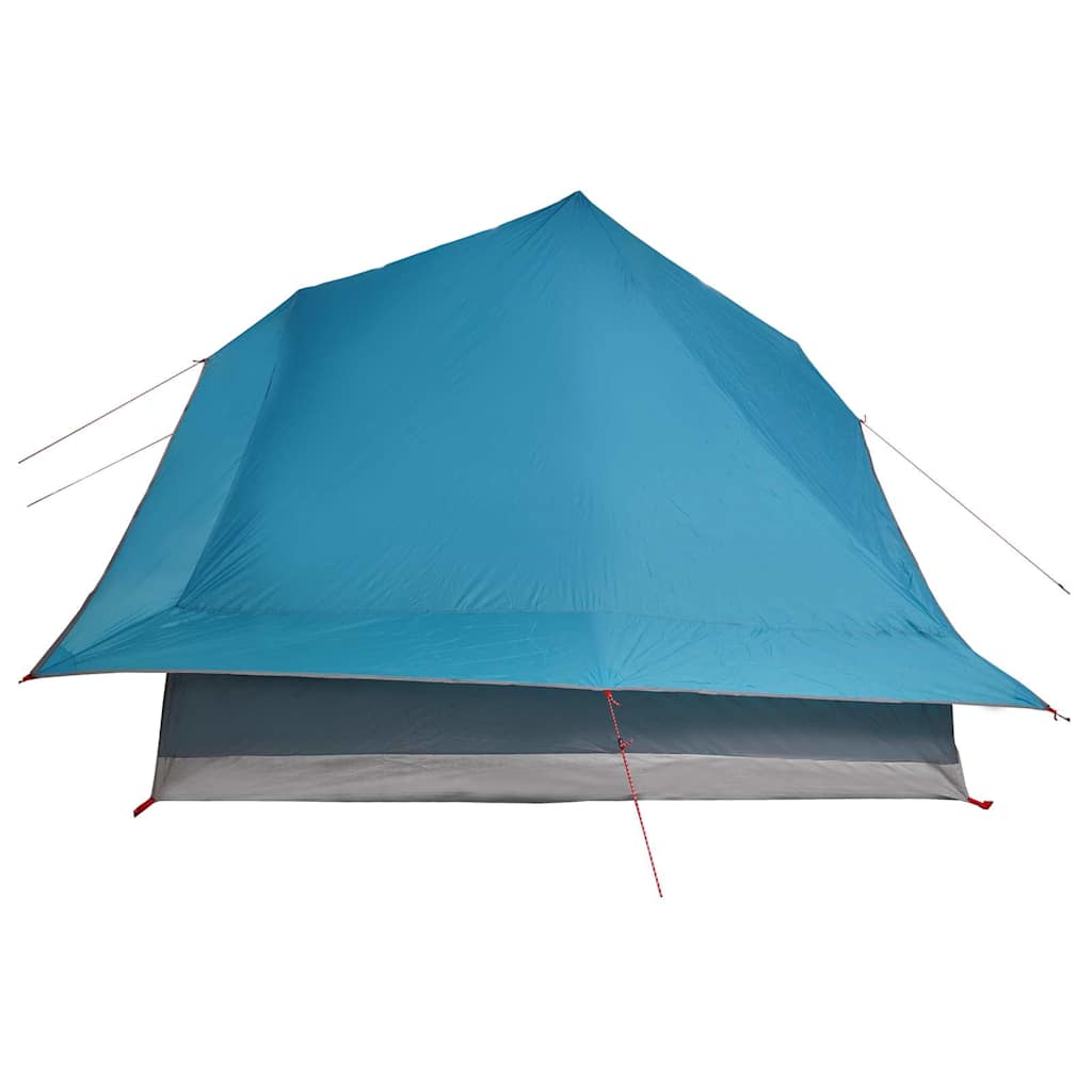Tipi šator s krovom s pohranom Plava 364 x 281 x 257 cm taft
