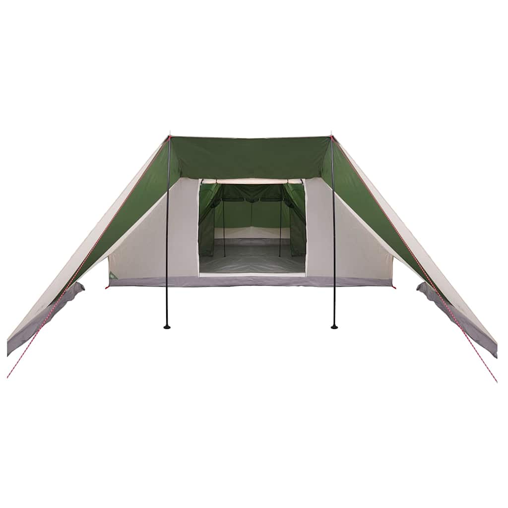 Tipi šator s krovom s pohranom Zelena 660 x 456 x 200 cm taft