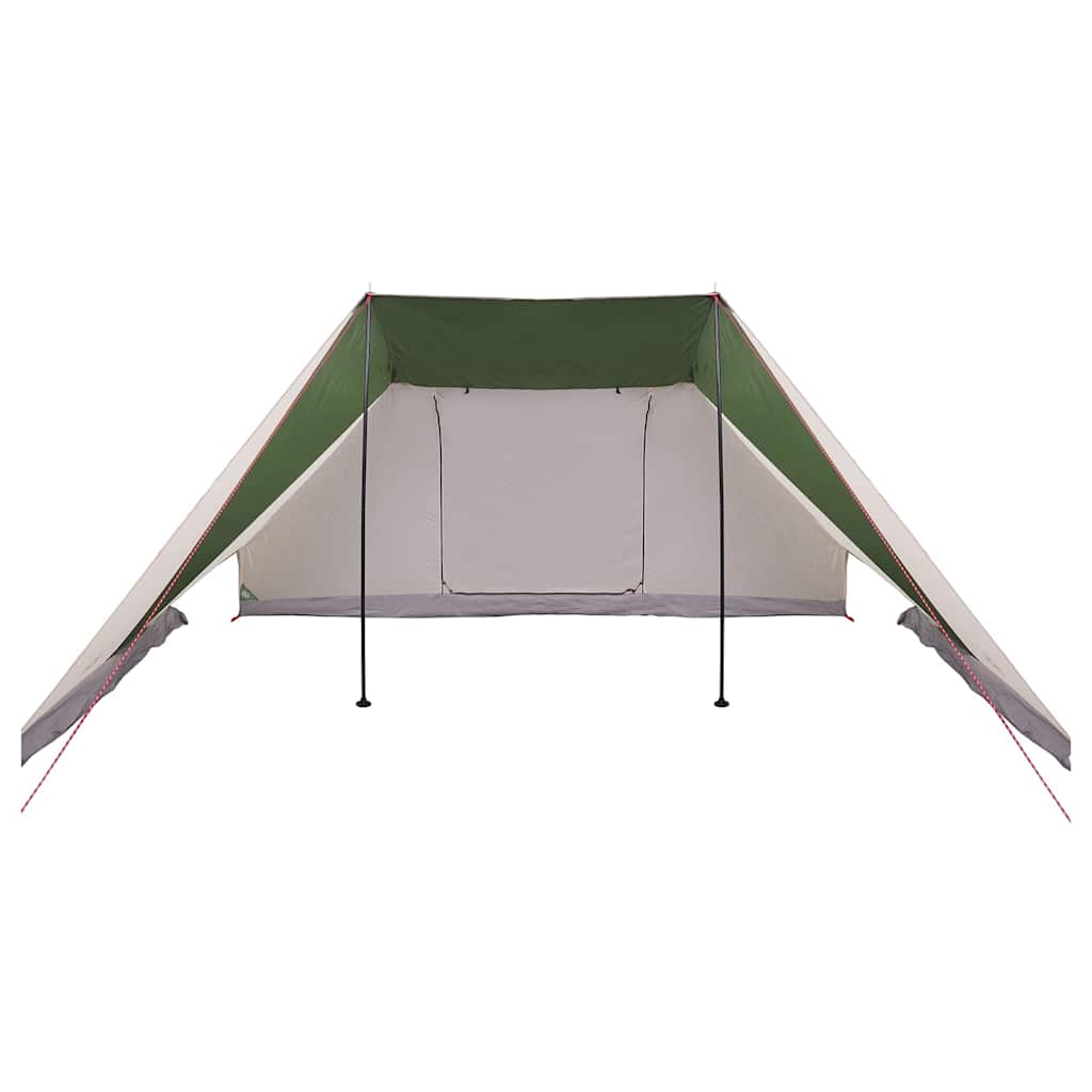Tipi šator s krovom s pohranom Zelena 660 x 456 x 200 cm taft