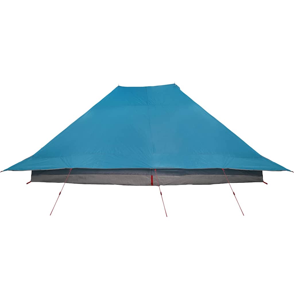 Tipi šator s krovom s pohranom Plava 660 x 456 x 200 cm taft