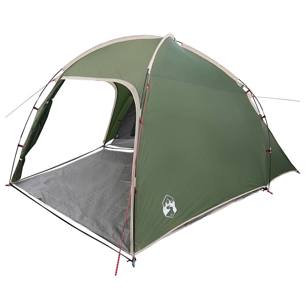 Kabinski šator s krovom Zelena 370 x 230 x 185 cm taft
