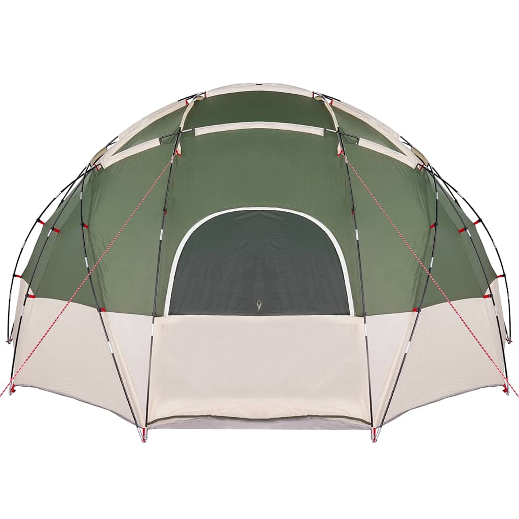 Šator s kupolom s krovom Zelena 475 x 475 x 235 cm taft