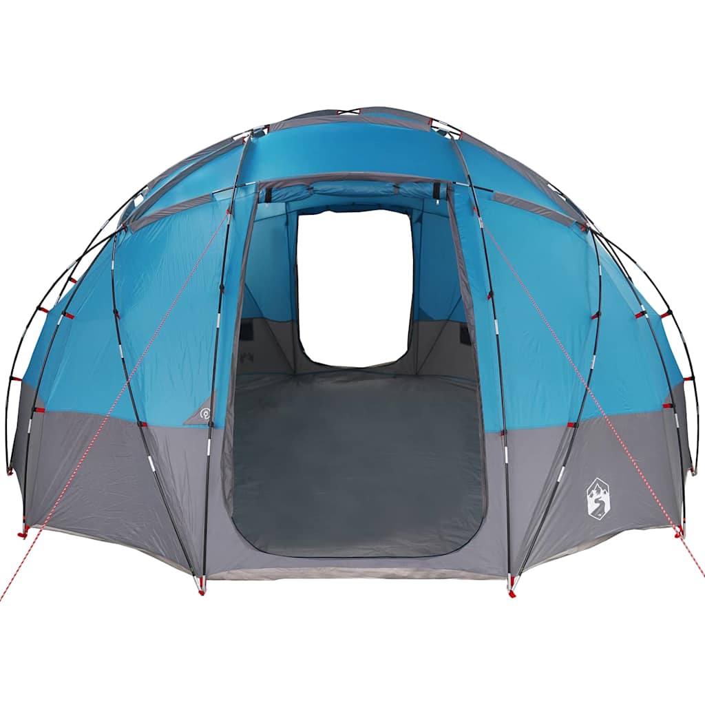 Šator s kupolom s krovom Plava 475 x 475 x 235 cm taft