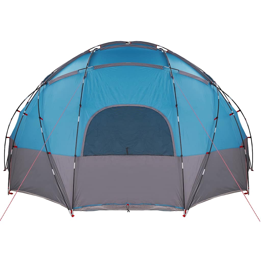 Šator s kupolom s krovom Plava 475 x 475 x 235 cm taft
