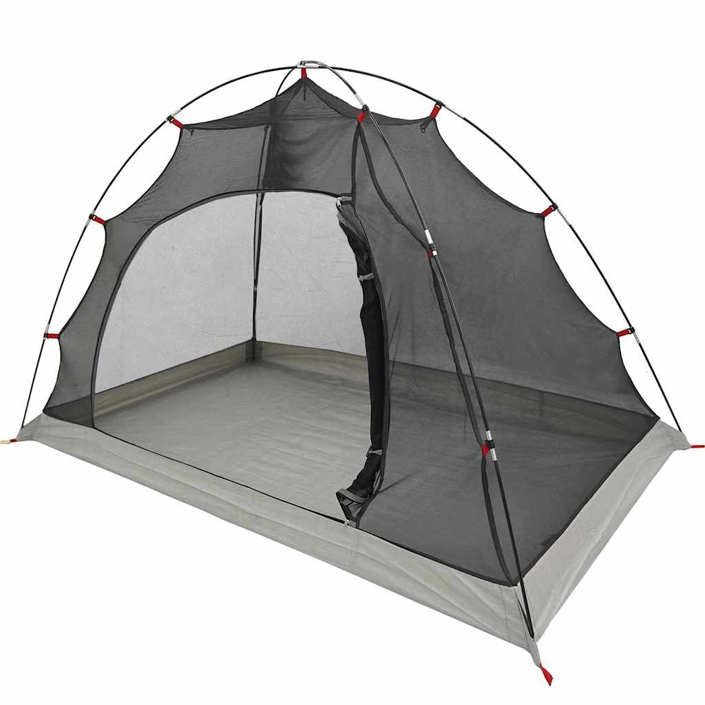 Šator s krovom s pohranom Siva i crna 236 x 108 x 120 cm