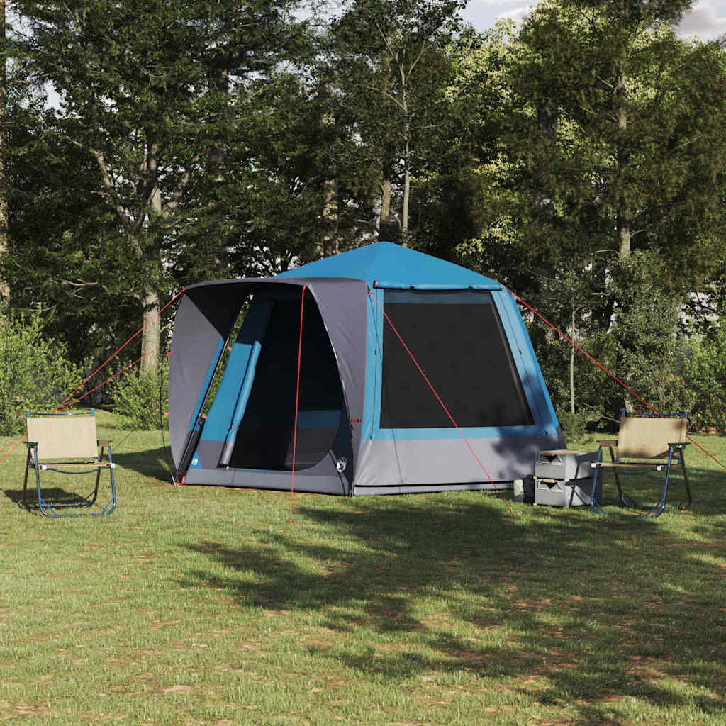 Kamping šator Kabina Plava 420 x 420 x 227 cm Poliester