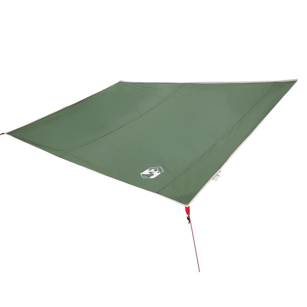 Platno otporno na vodu s krovom Zelena 240 x 350 cm