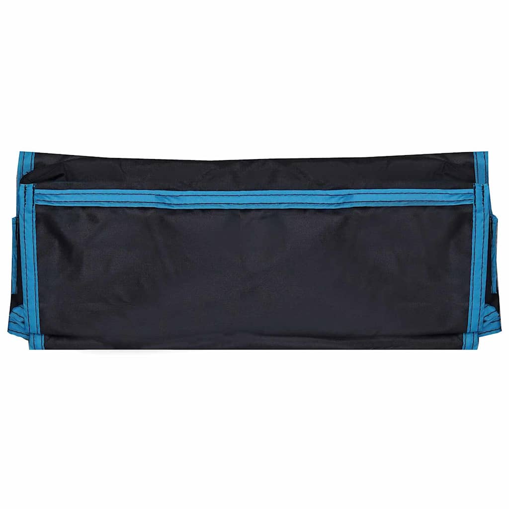 Vreća za spremanje s pohranom Crna i Plava 125 x 48 cm oxford