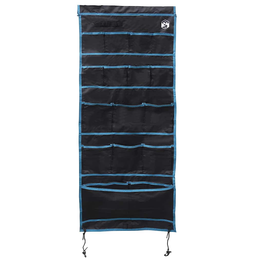 Vreća za spremanje s pohranom Crna i Plava 125 x 48 cm oxford