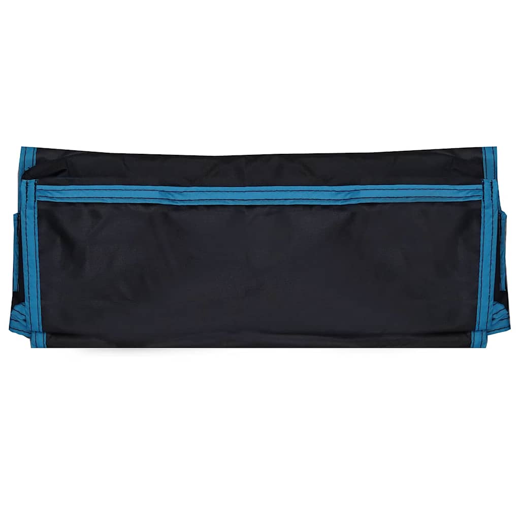 Vreća za spremanje s pohranom Crna i Plava 140 x 43 cm oxford