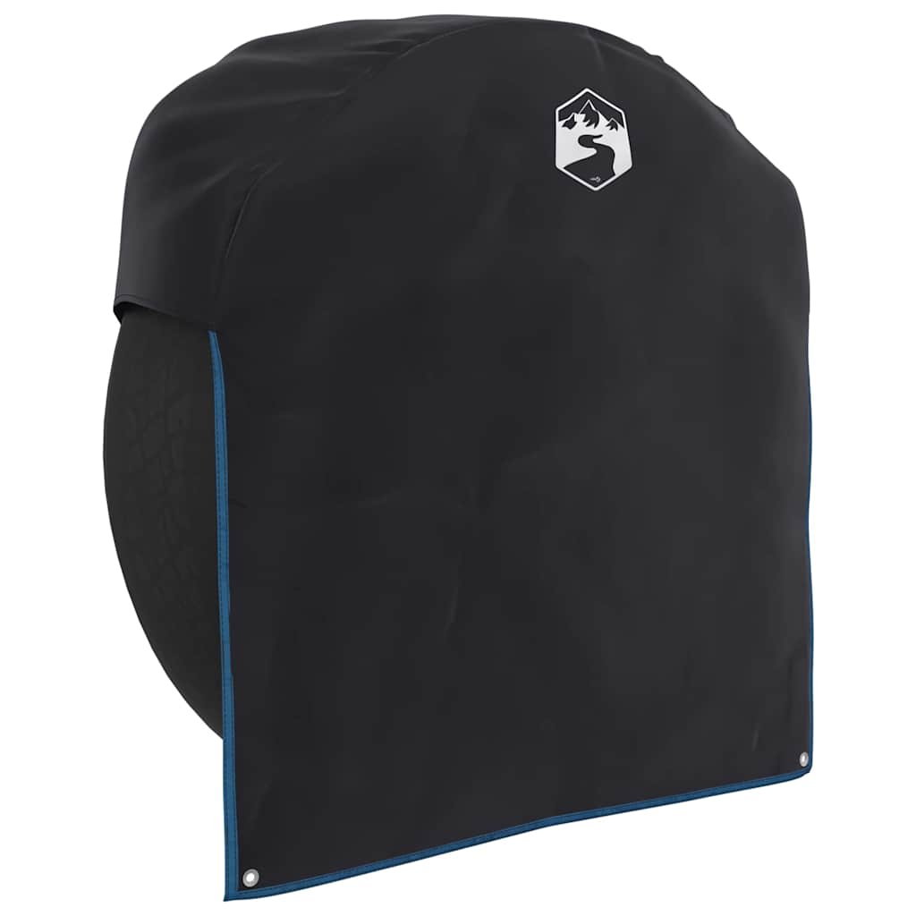 Poklopac kotača Crna i Plava 108 x 76 cm oxford