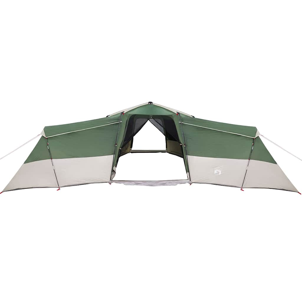 Obiteljski šator s krovom Zelena 833 x 585 x 216 cm taft