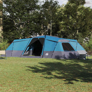 Obiteljski šator s krovom Plava 833 x 585 x 216 cm taft