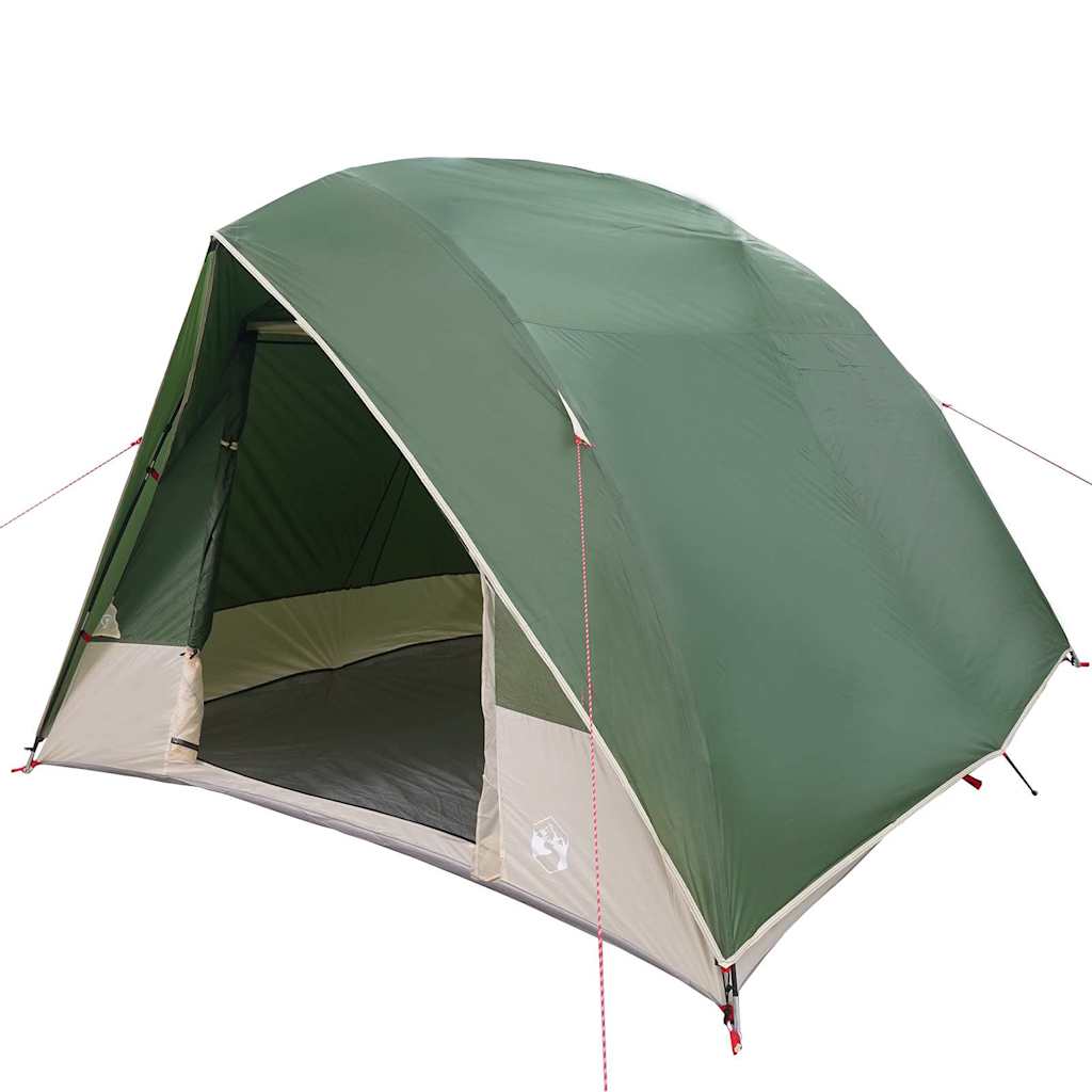 Kamping šator s krovom Zelena 275 x 230 x 140 cm taft