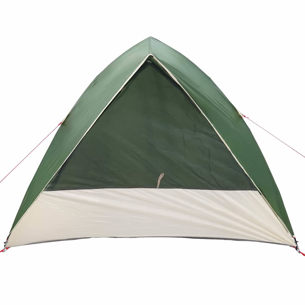 Kamping šator s krovom Zelena 275 x 230 x 140 cm taft