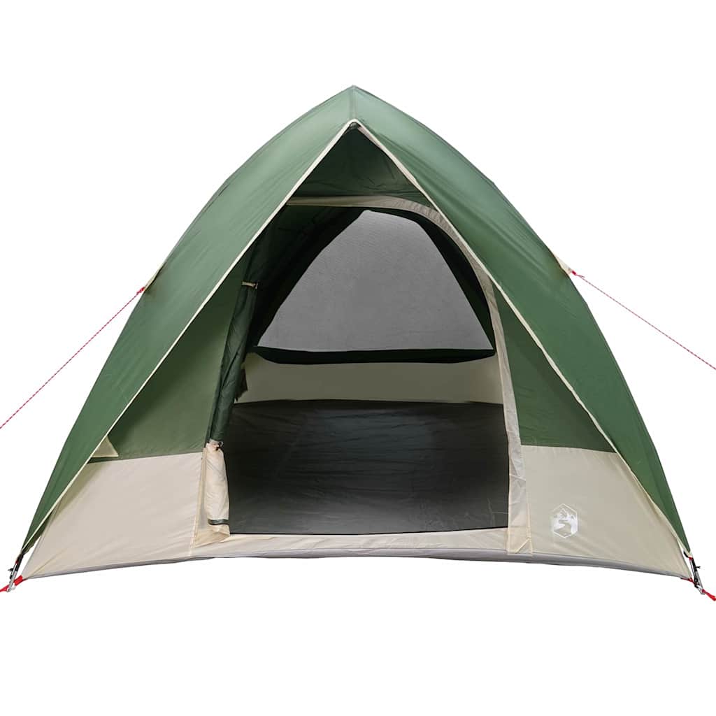 Kamping šator s krovom Zelena 275 x 230 x 140 cm taft
