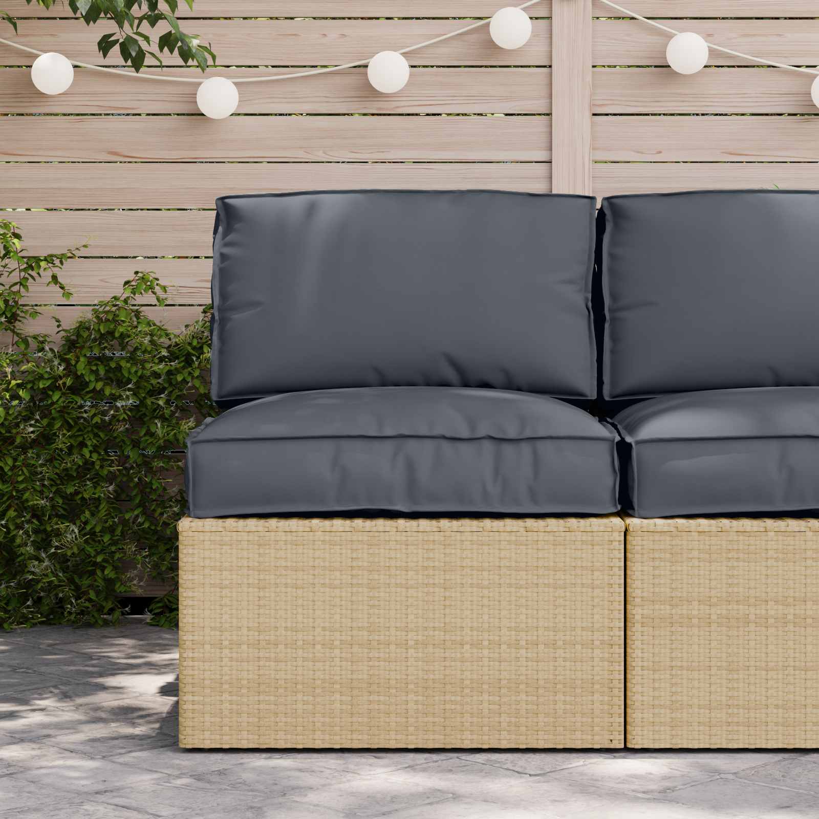 Set jastučića za palete 2 pcs Antracit Oxford tkanina