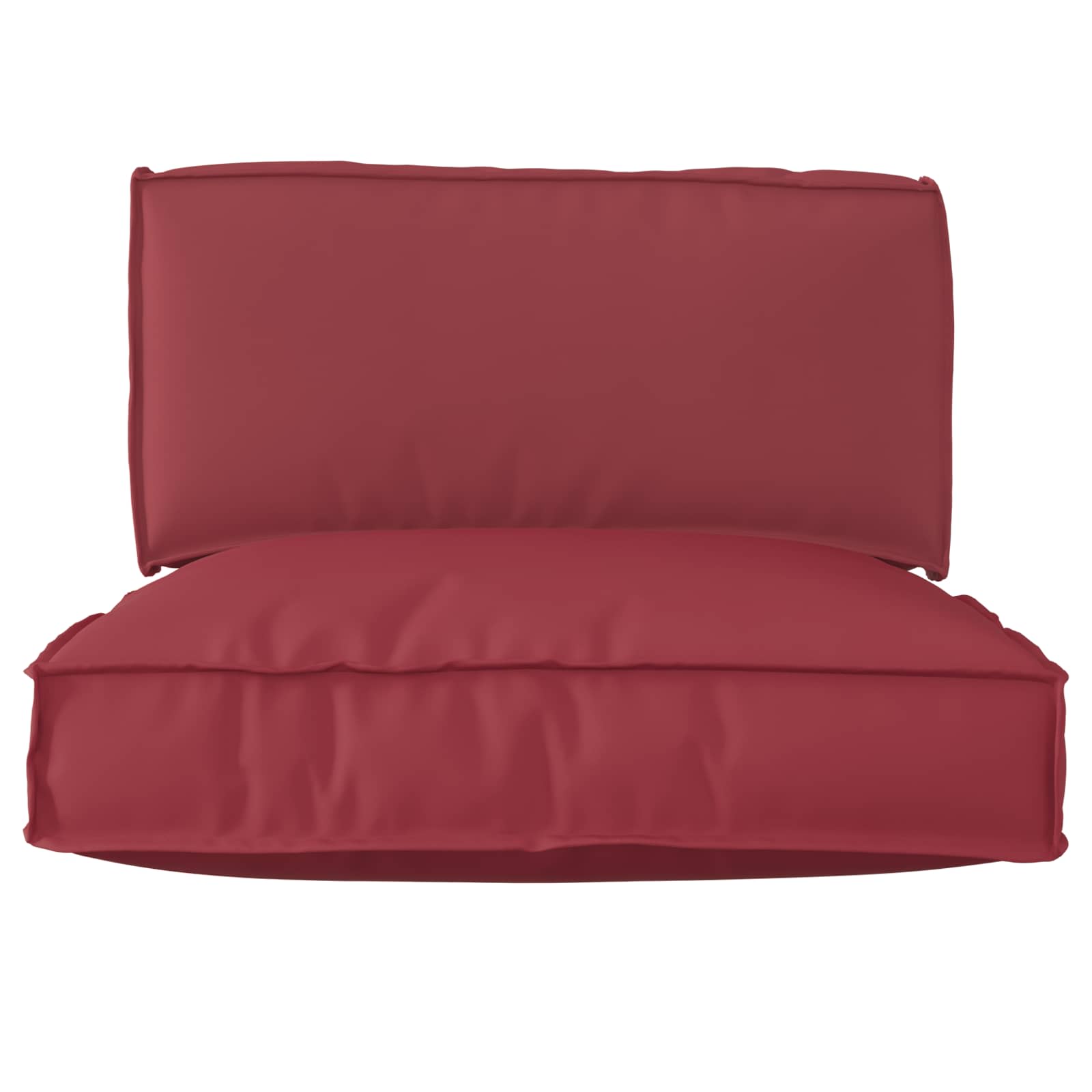 Set jastučića za palete 2 pcs Siva Oxford tkanina