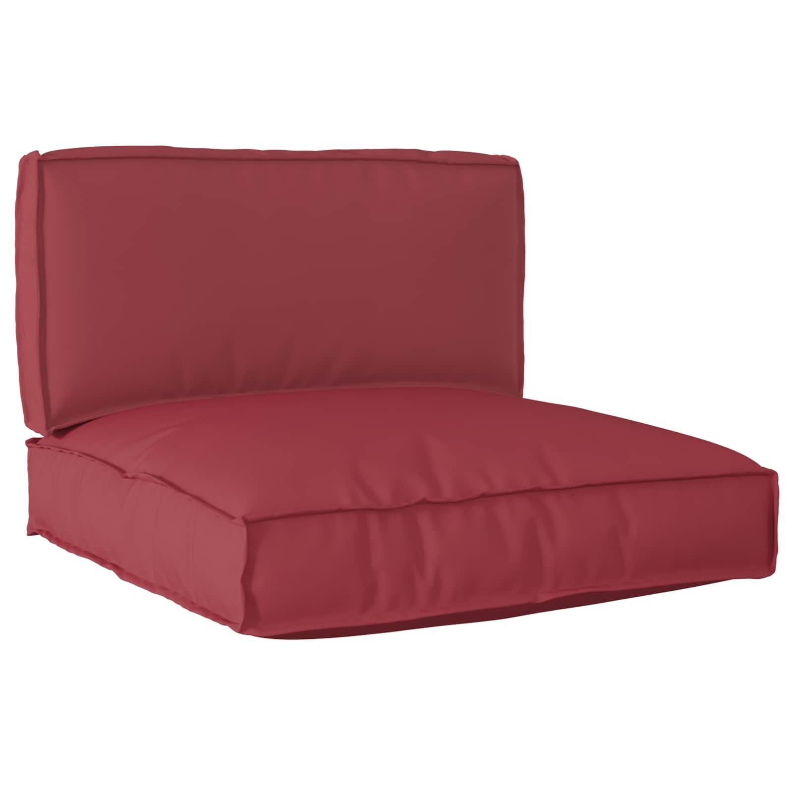 Set jastučića za palete 2 pcs Krema Oxford tkanina
