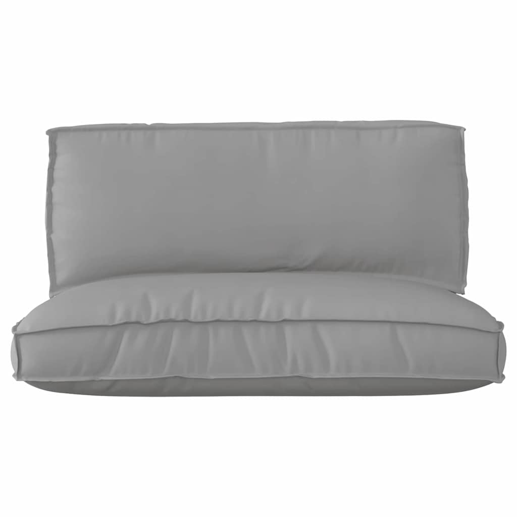 Set jastučića za palete 2 pcs Siva Oxford tkanina