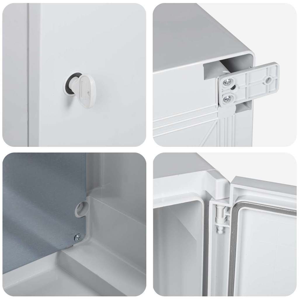 Upravljački ormar Siva 42 x 19,5 x 50 cm ABS plastika