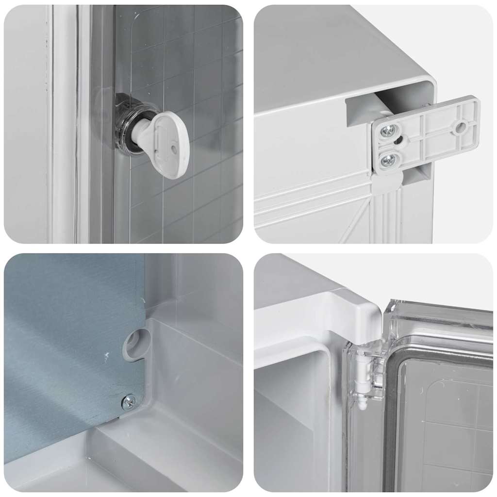 Upravljački ormar Siva 32 x 13 x 30 cm ABS plastika