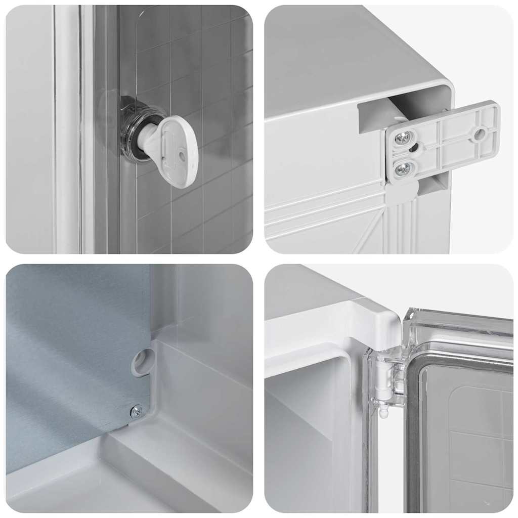 Upravljački ormar Siva 47 x 24 x 50 cm ABS plastika