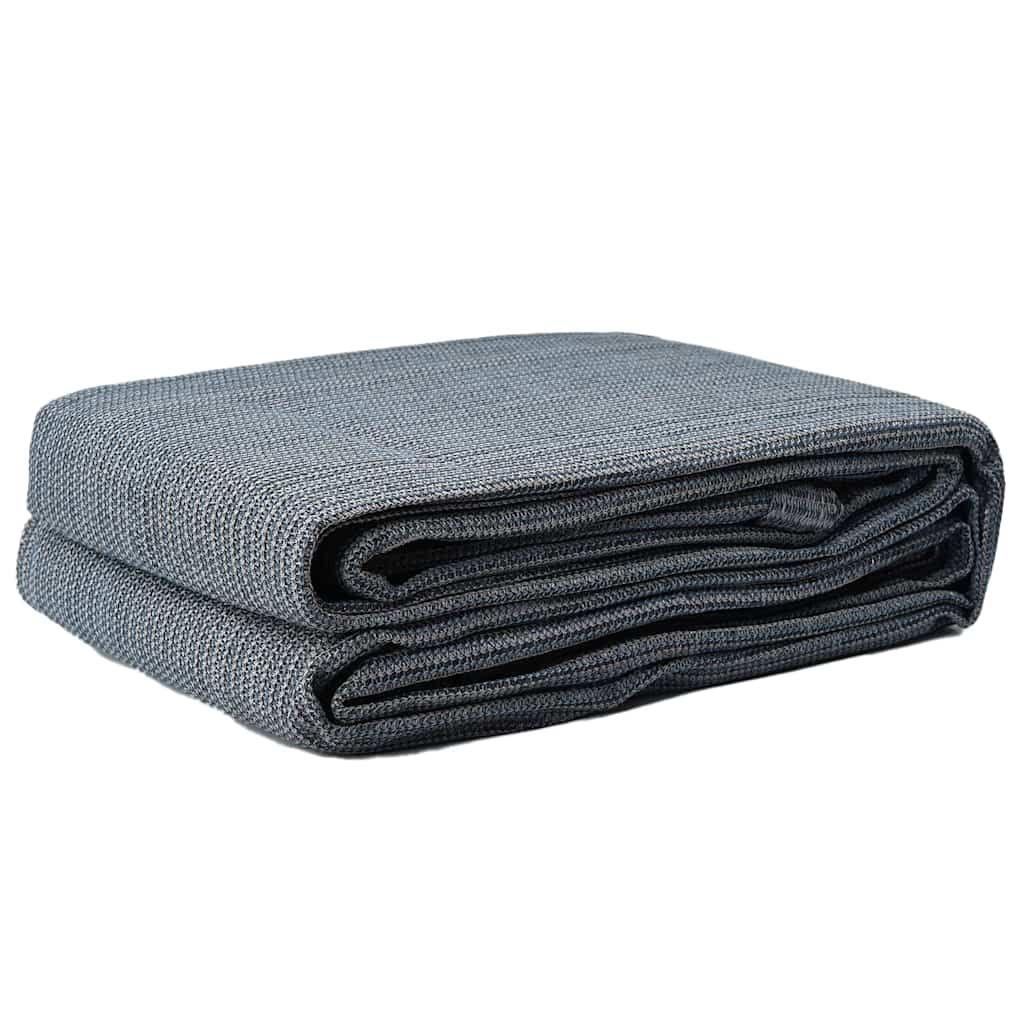 Teppi za šator Plava i siva 700 x 400 cm Polietilen