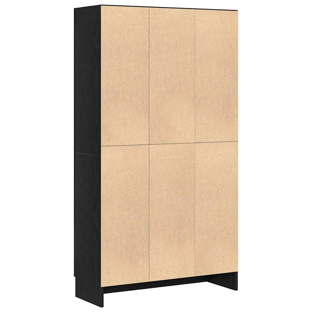 Ormarić za knjige Crni hrast 82,5 x 30,5 x 150 cm