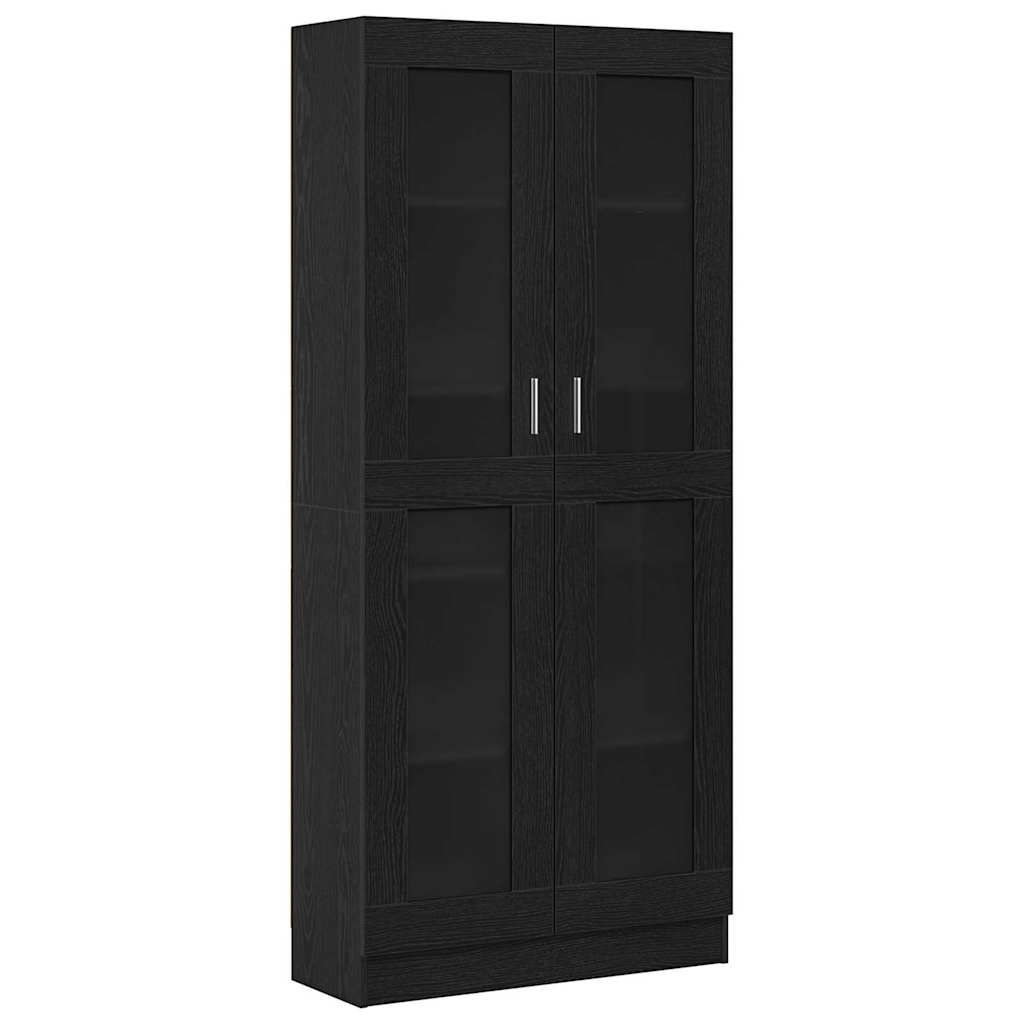 Ormarić za knjige Crni hrast 82,5 x 30,5 x 185 cm