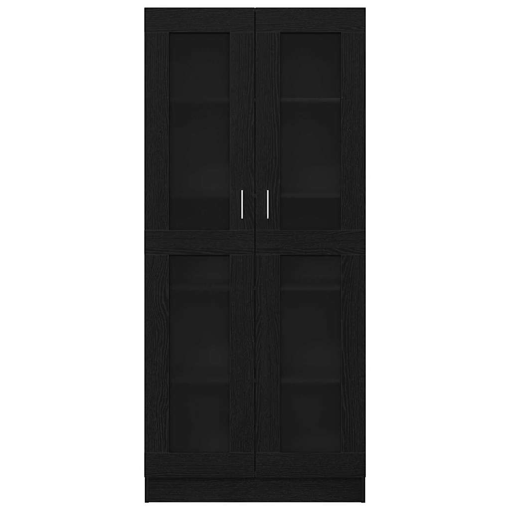 Ormarić za knjige Crni hrast 82,5 x 30,5 x 185 cm