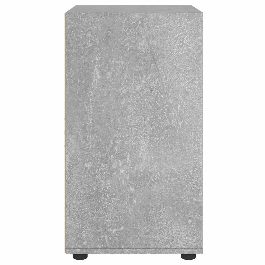 Komoda VISNES beton siva 60x40x73 cm konstruirano drvo