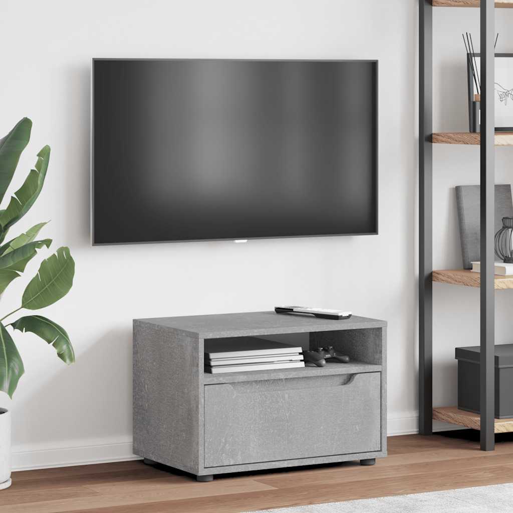 TV ormarić VISNES beton sivi 60x40x38 cm konstruirano drvo