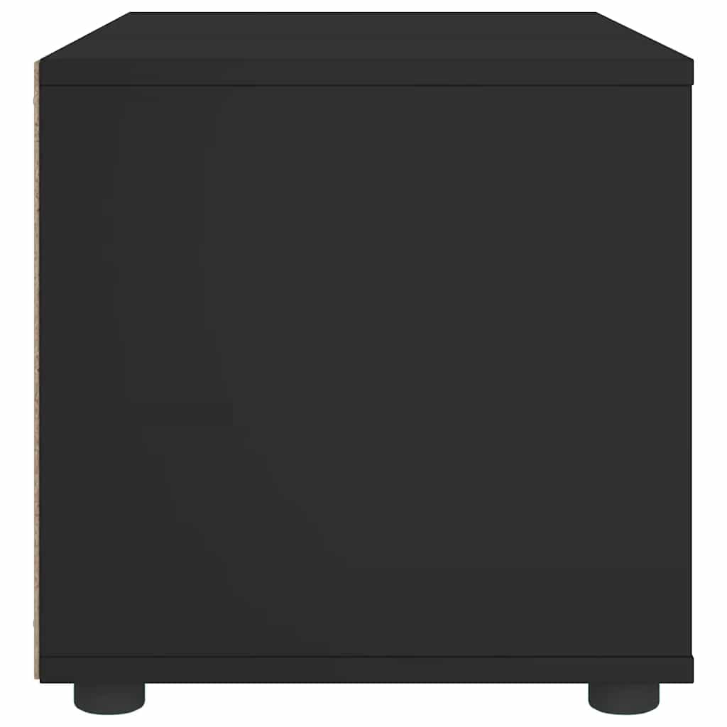 TV ormarić VISNES crni 100x40x38 cm izrađeno drvo