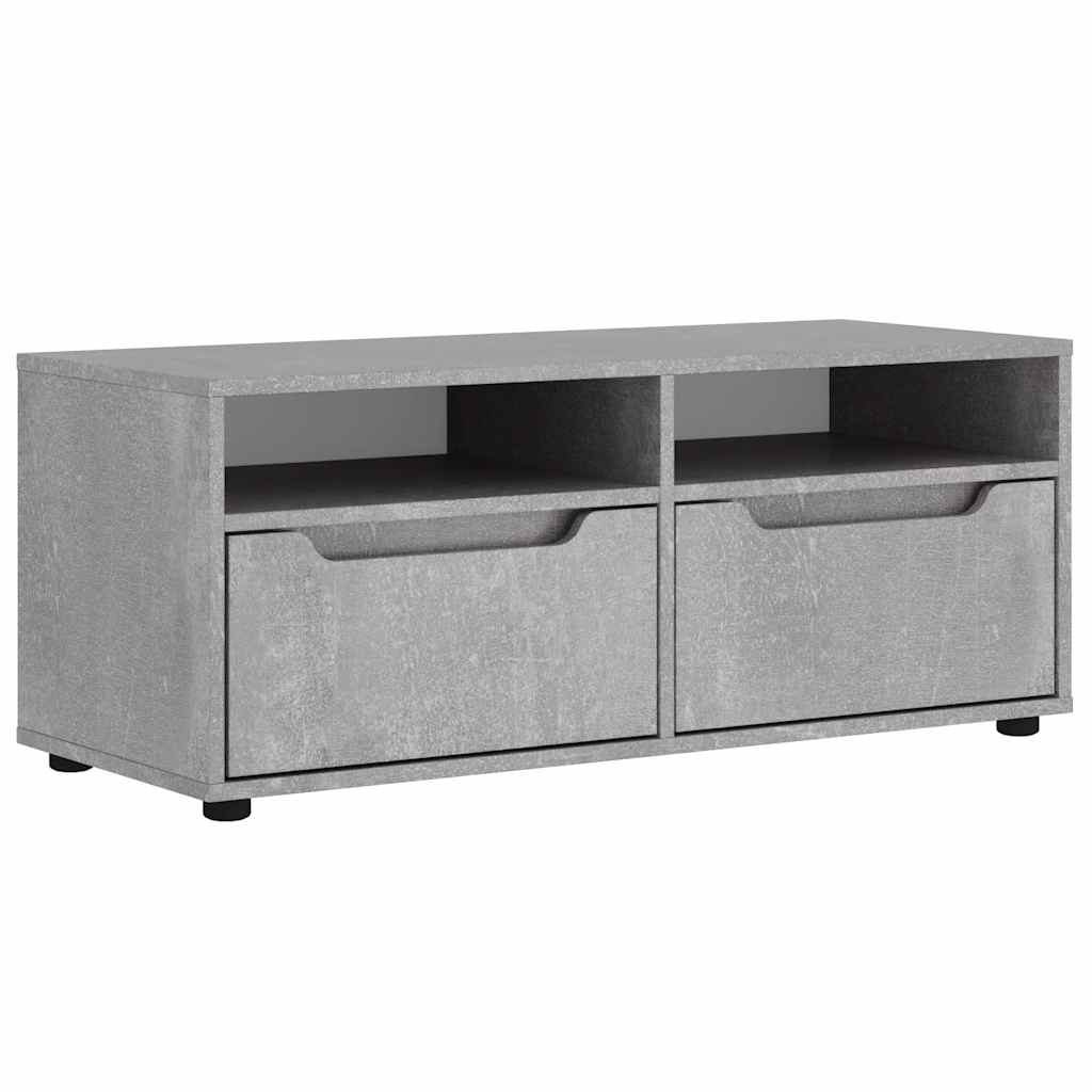 TV ormarić VISNES beton sivi 100x40x38 cm konstruirano drvo