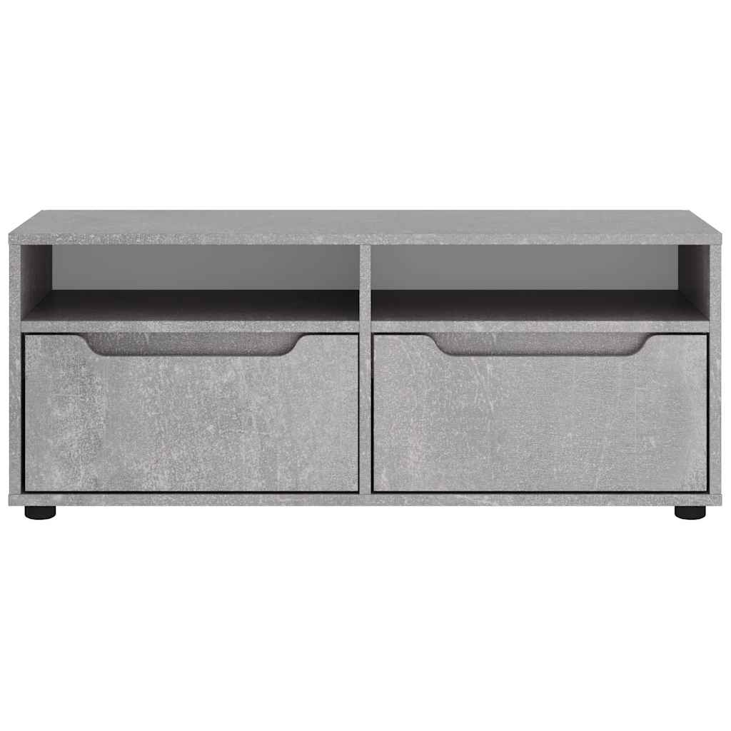 TV ormarić VISNES beton sivi 100x40x38 cm konstruirano drvo