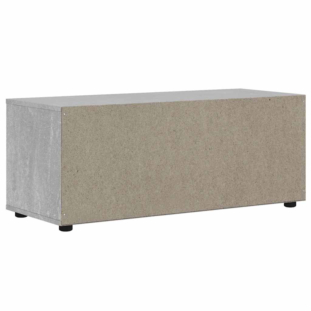 TV ormarić VISNES beton sivi 100x40x38 cm konstruirano drvo