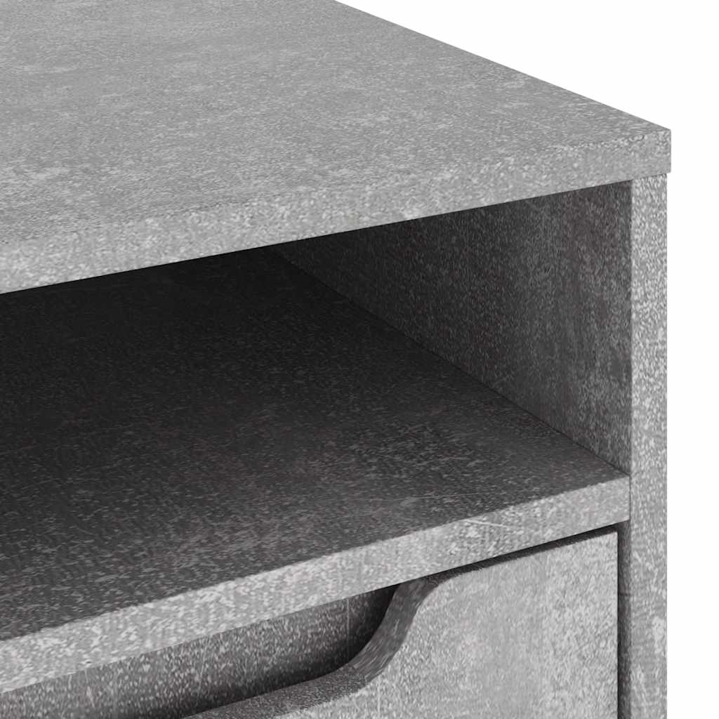 TV ormarić VISNES beton sivi 100x40x38 cm konstruirano drvo