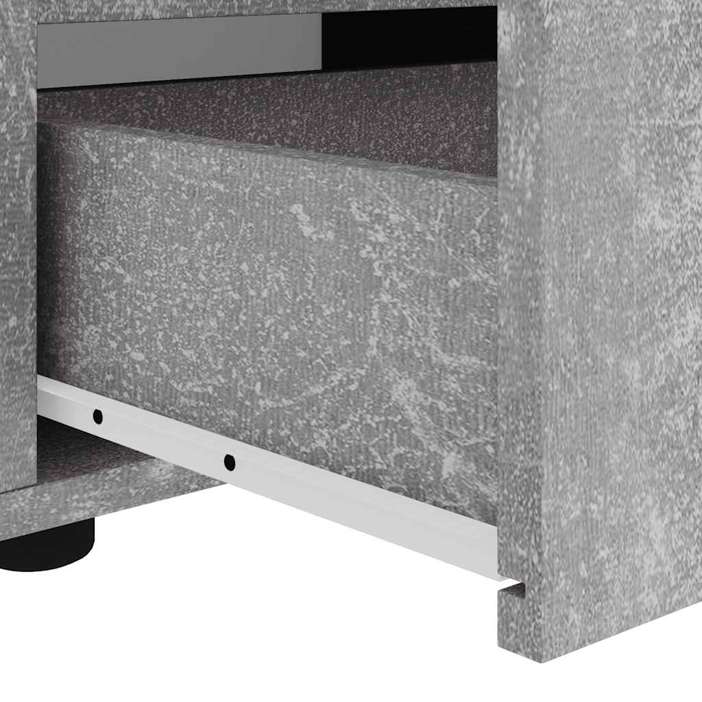 TV ormarić VISNES beton sivi 100x40x38 cm konstruirano drvo