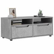 TV ormarić VISNES beton sivi 100x40x38 cm konstruirano drvo